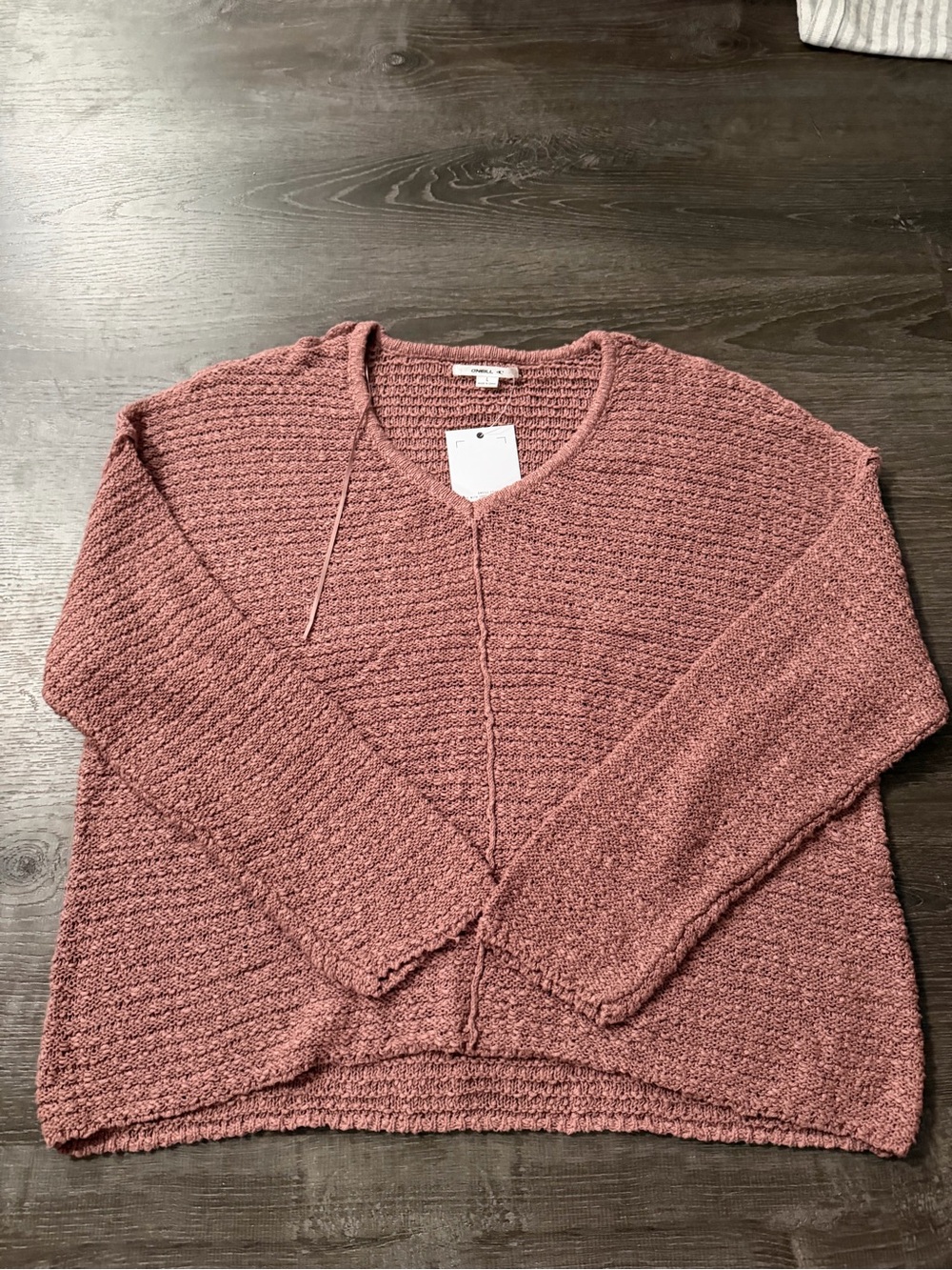 O'Neill Rosewood Textured Scoop Neck Sweater